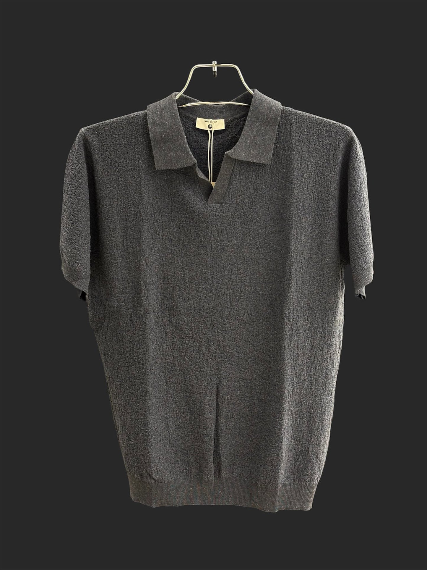 GB. Gentry V-Neck Blue Polo Shirt PS-4370
