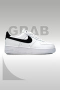 AF-1 White Black Pebbled 1:1