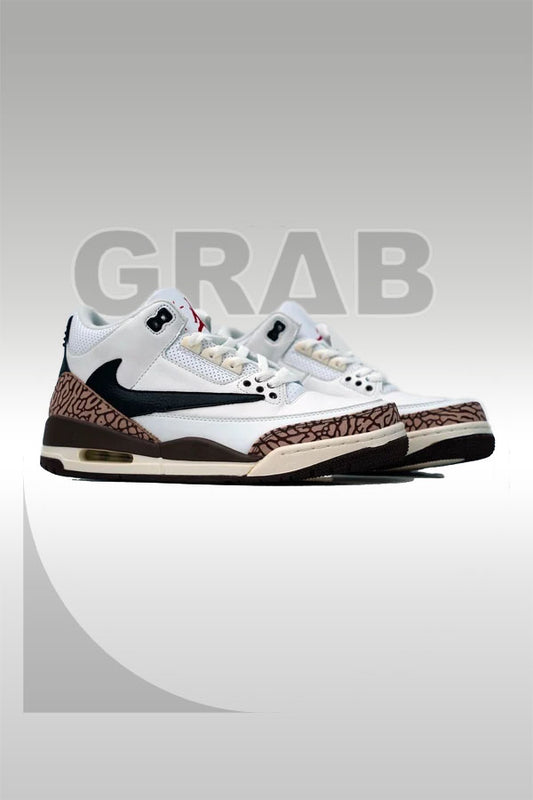 Jordan 3 Travis Scott Tan Brown