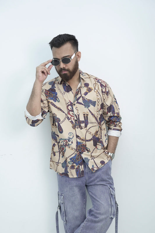 Designer Full Shirt FS - 4162