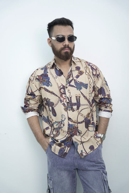 Designer Full Shirt FS - 4162