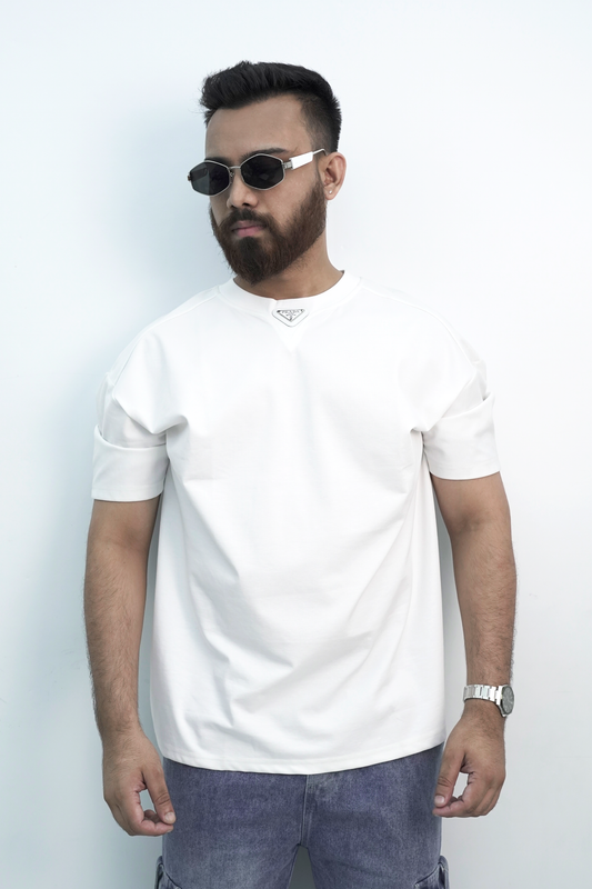 Prada p White T-Shirt TS-4464