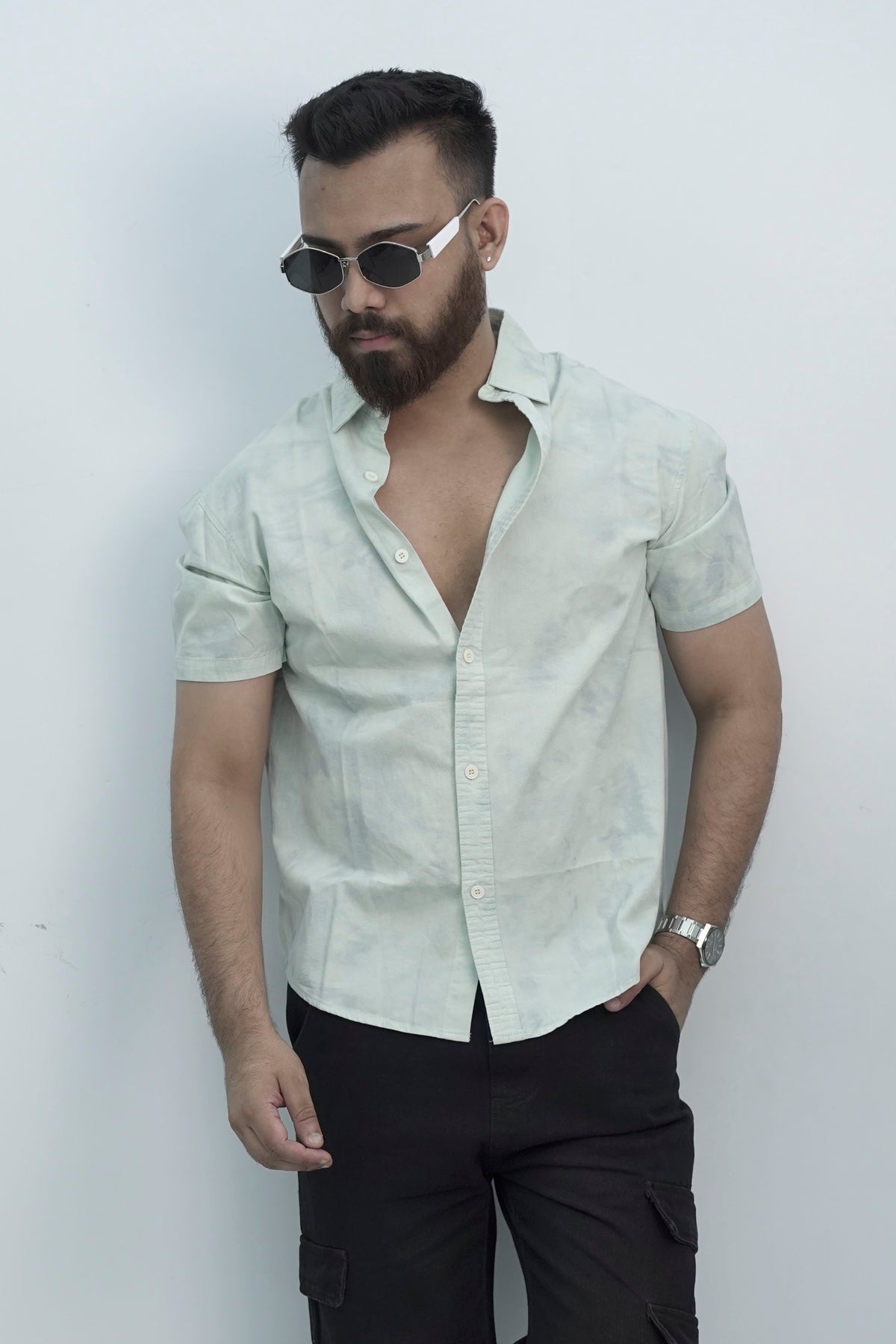 Designer Half Shirt HS-2612