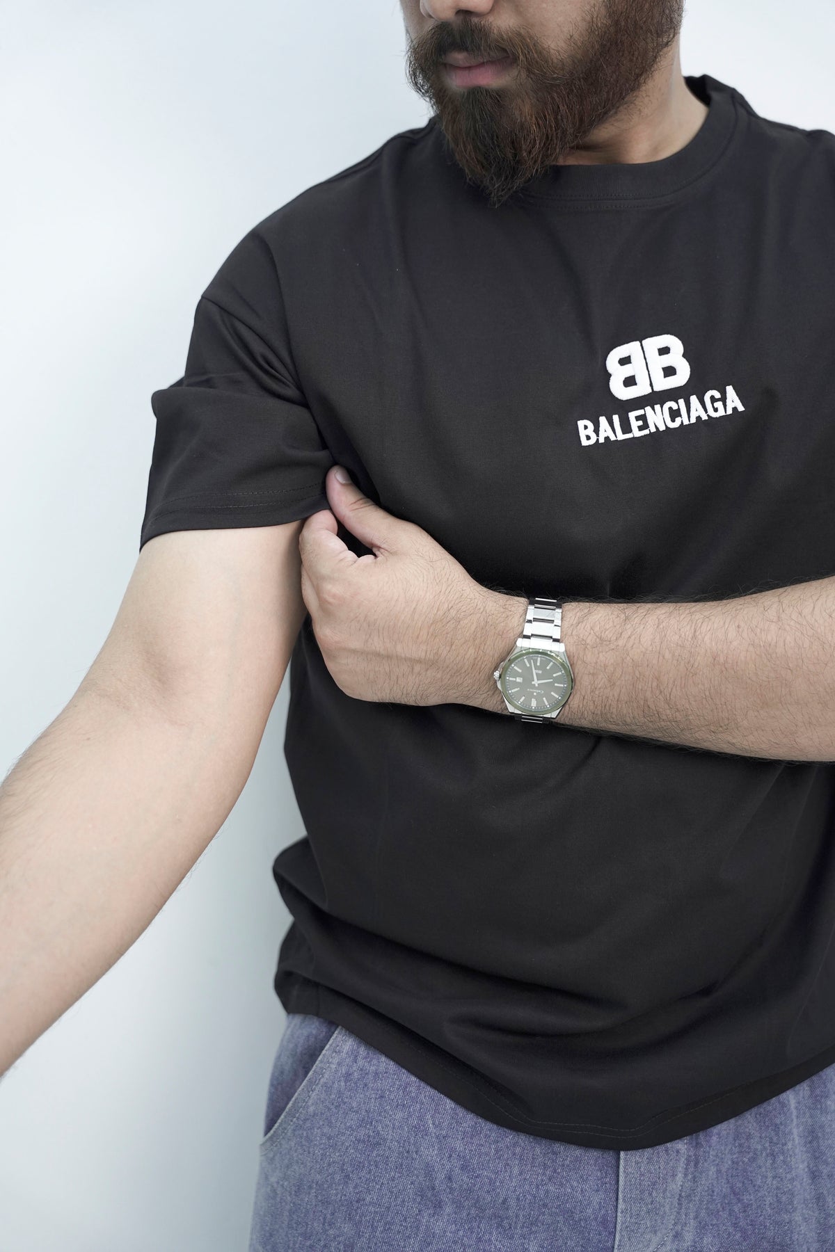 Balenciaga Black T-Shirt TS-2243
