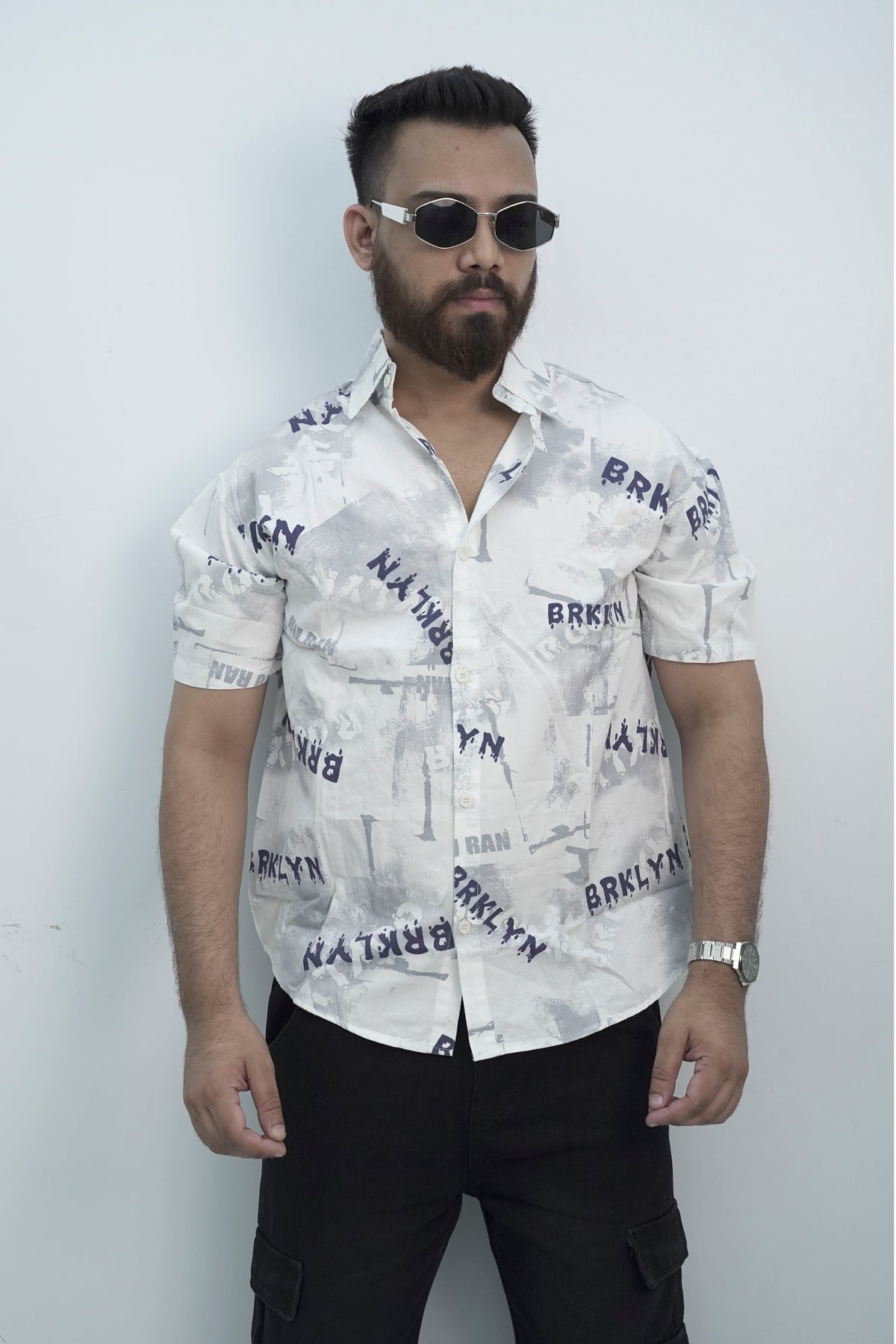 Designer Half Shirt HS-2618