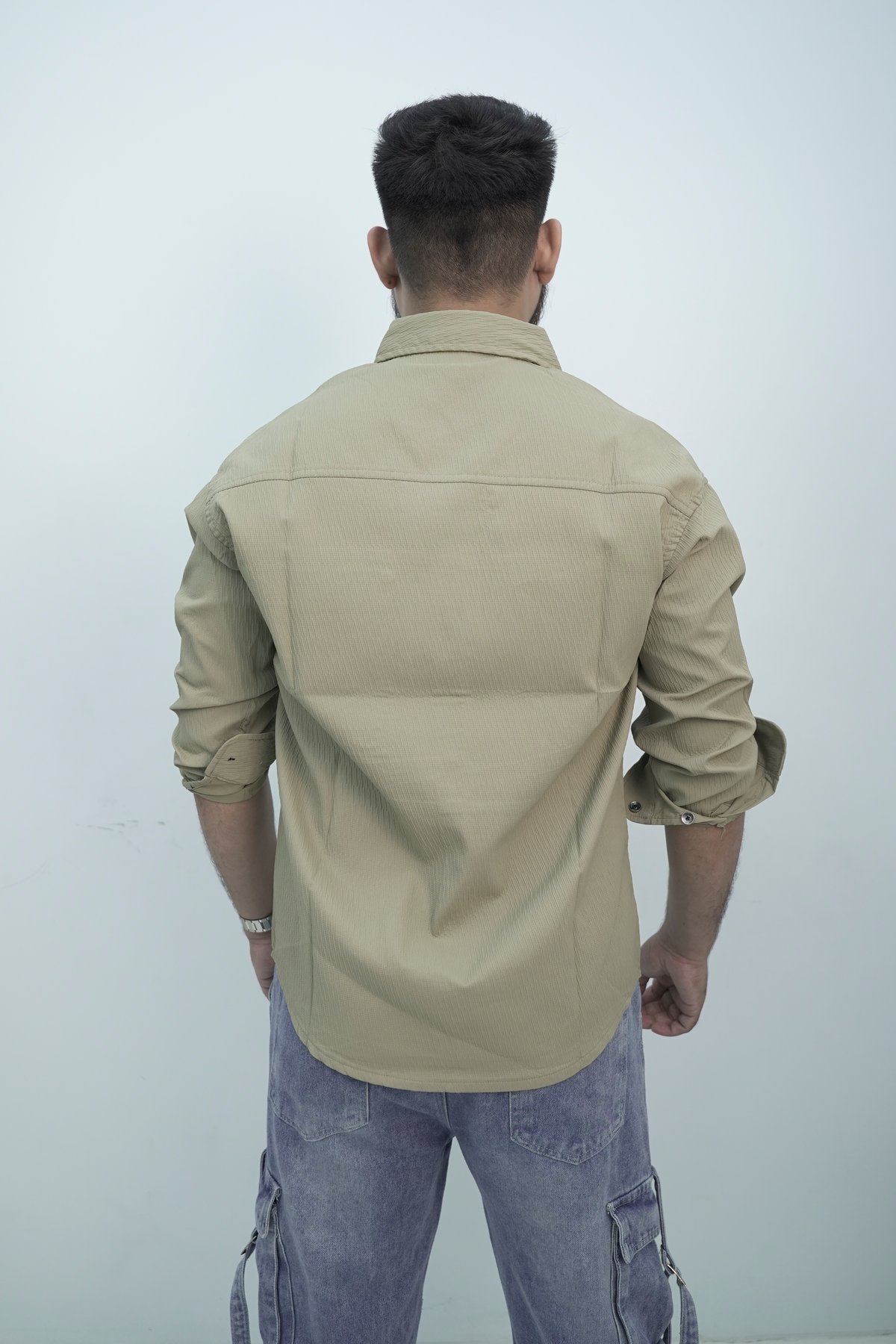 Casual Gucci Khaki Shirt CS-4122