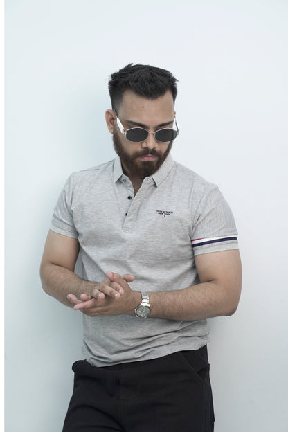 Thobes Button Ash Polo Shirt PS-0324