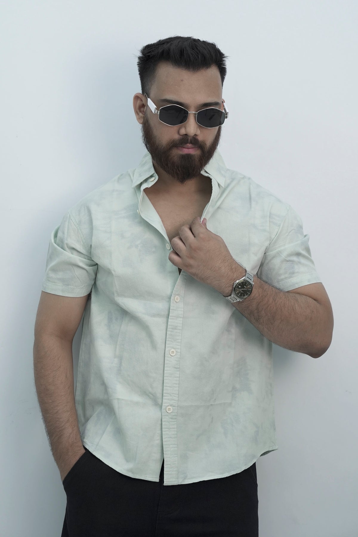Designer Half Shirt HS-2612
