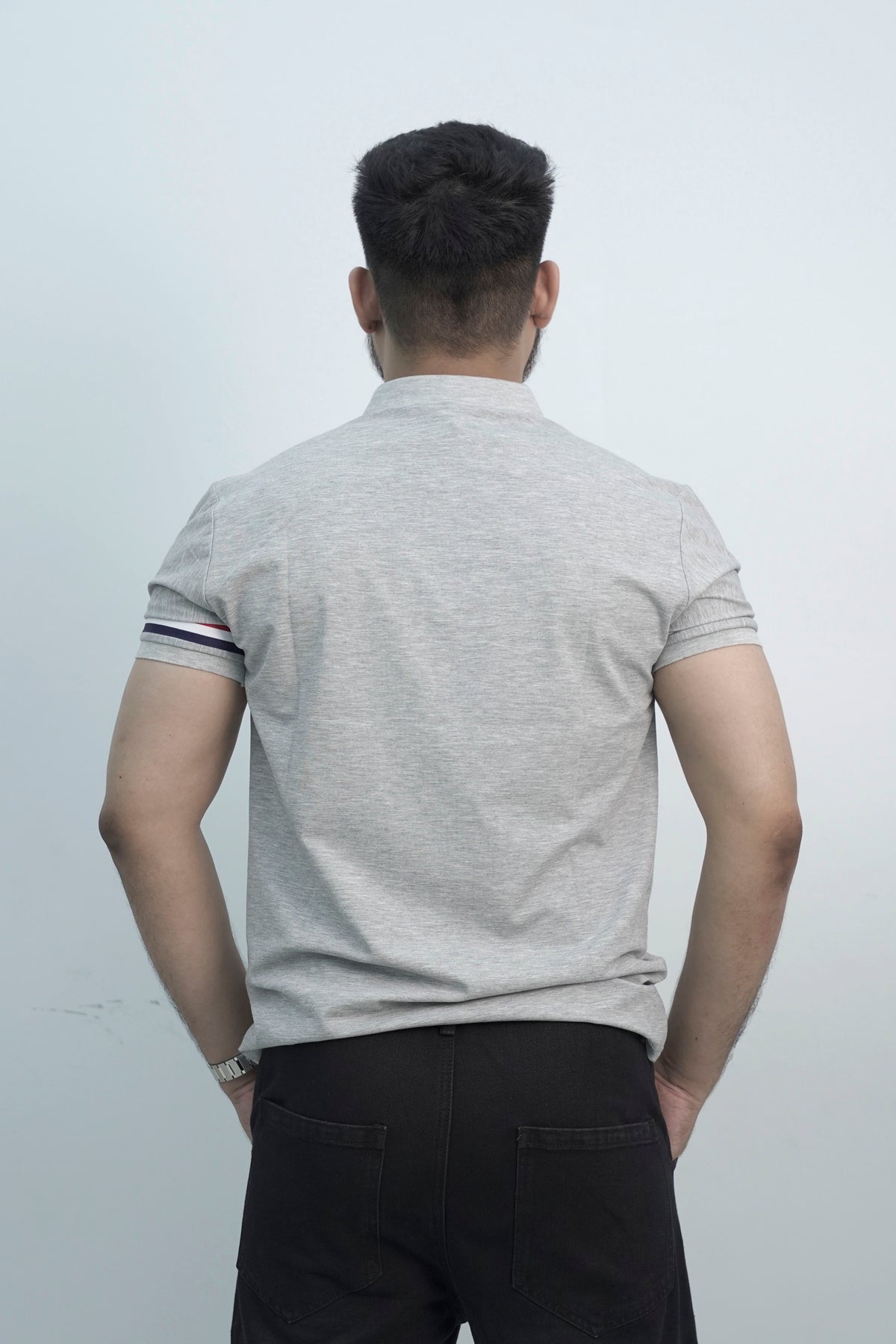 Thobes Button Ash Polo Shirt PS-0324
