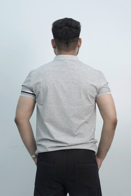 Thobes Button Ash Polo Shirt PS-0324