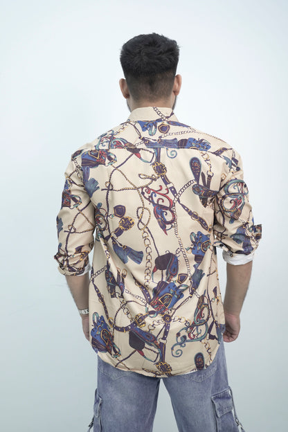 Designer Full Shirt FS - 4162