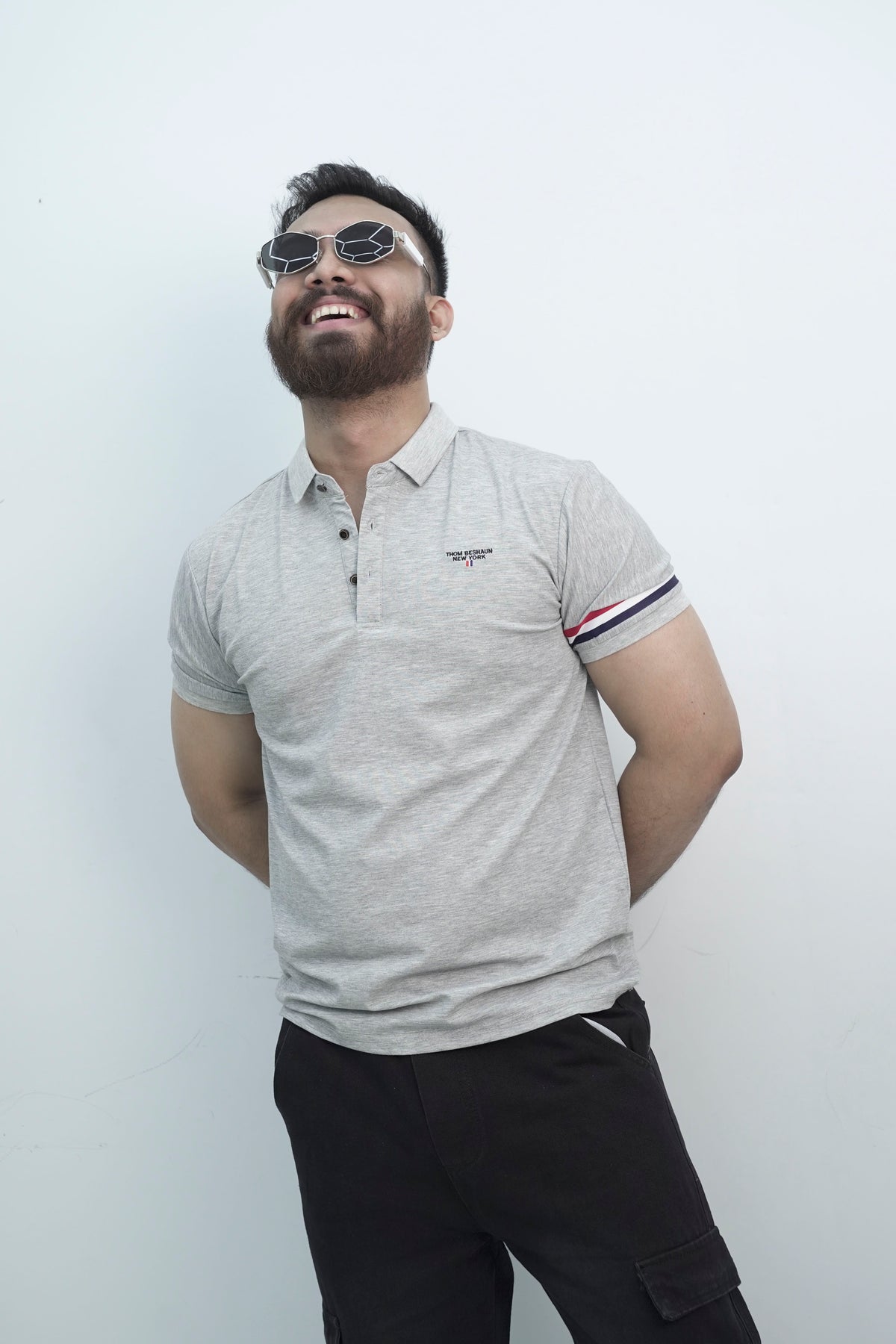 Thobes Button Ash Polo Shirt PS-0324