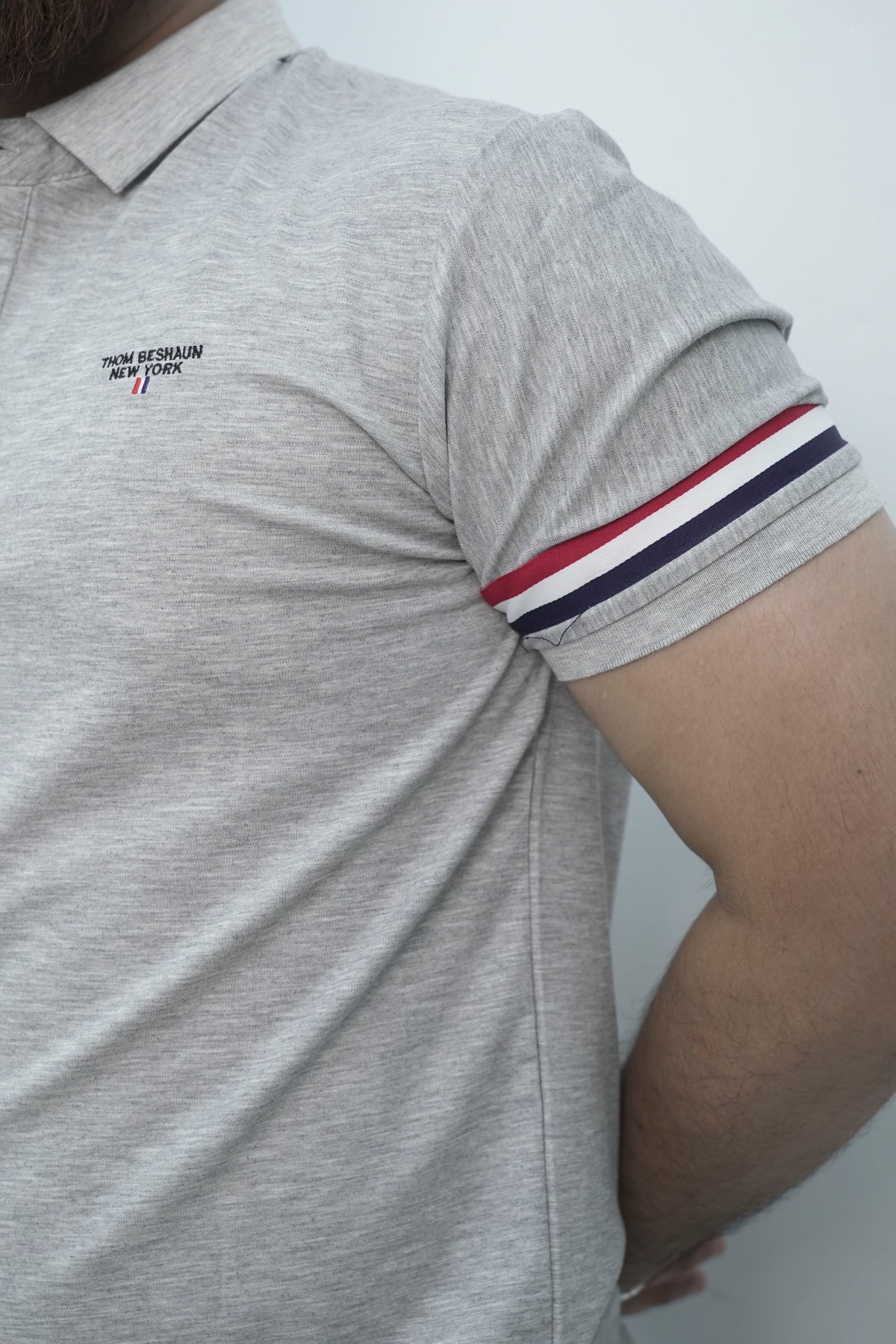 Thobes Button Ash Polo Shirt PS-0324