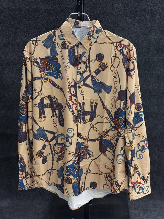 Designer Full Shirt FS - 4162