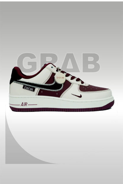 AF-1 Dior Maroon White 1:1