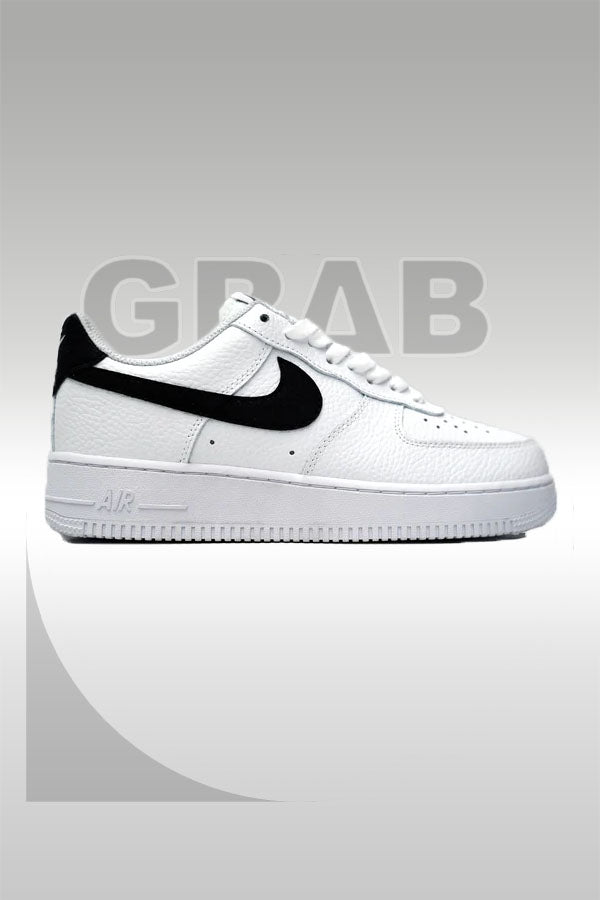 AF-1 White Black Pebbled 1:1