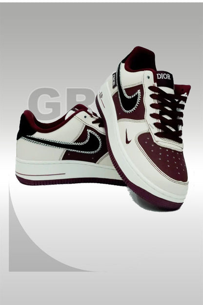 AF-1 Dior Maroon White 1:1