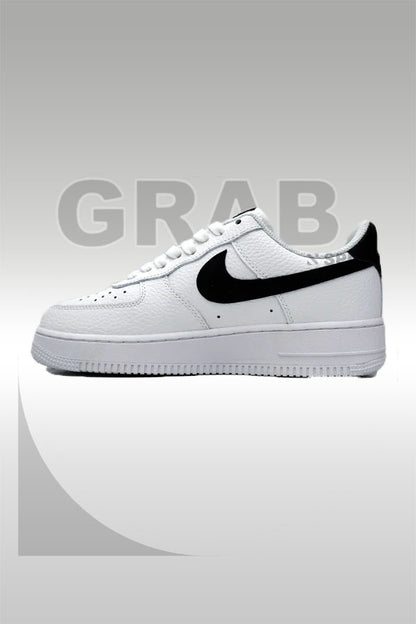 AF-1 White Black Pebbled 1:1