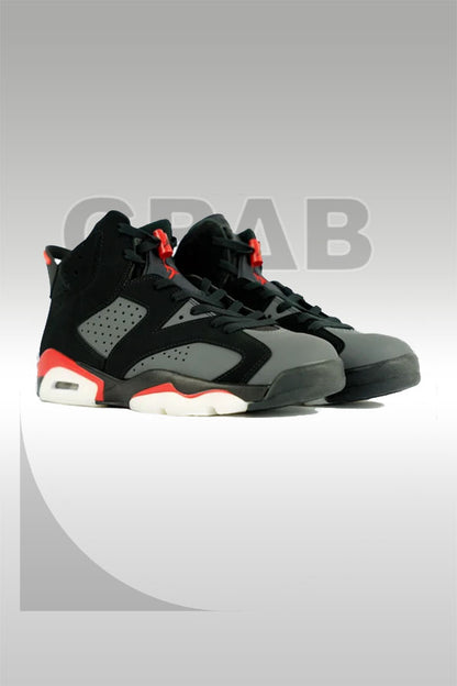 Jordan-6 Fire Red Black 1:1
