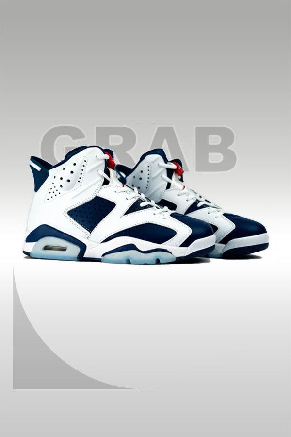 Jordan-6 Olympic White Navy 1:1
